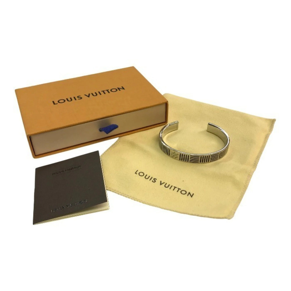 LOUIS VUITTON Black Damier Charm Bracelet - Picture 8 of 8